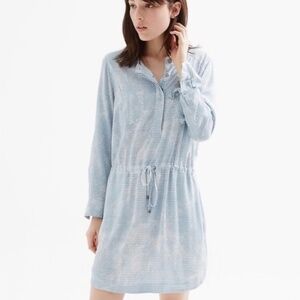 lou and grey hoodie dress LOFT Lou & Grey Plush Hoodie Dress XS NWT